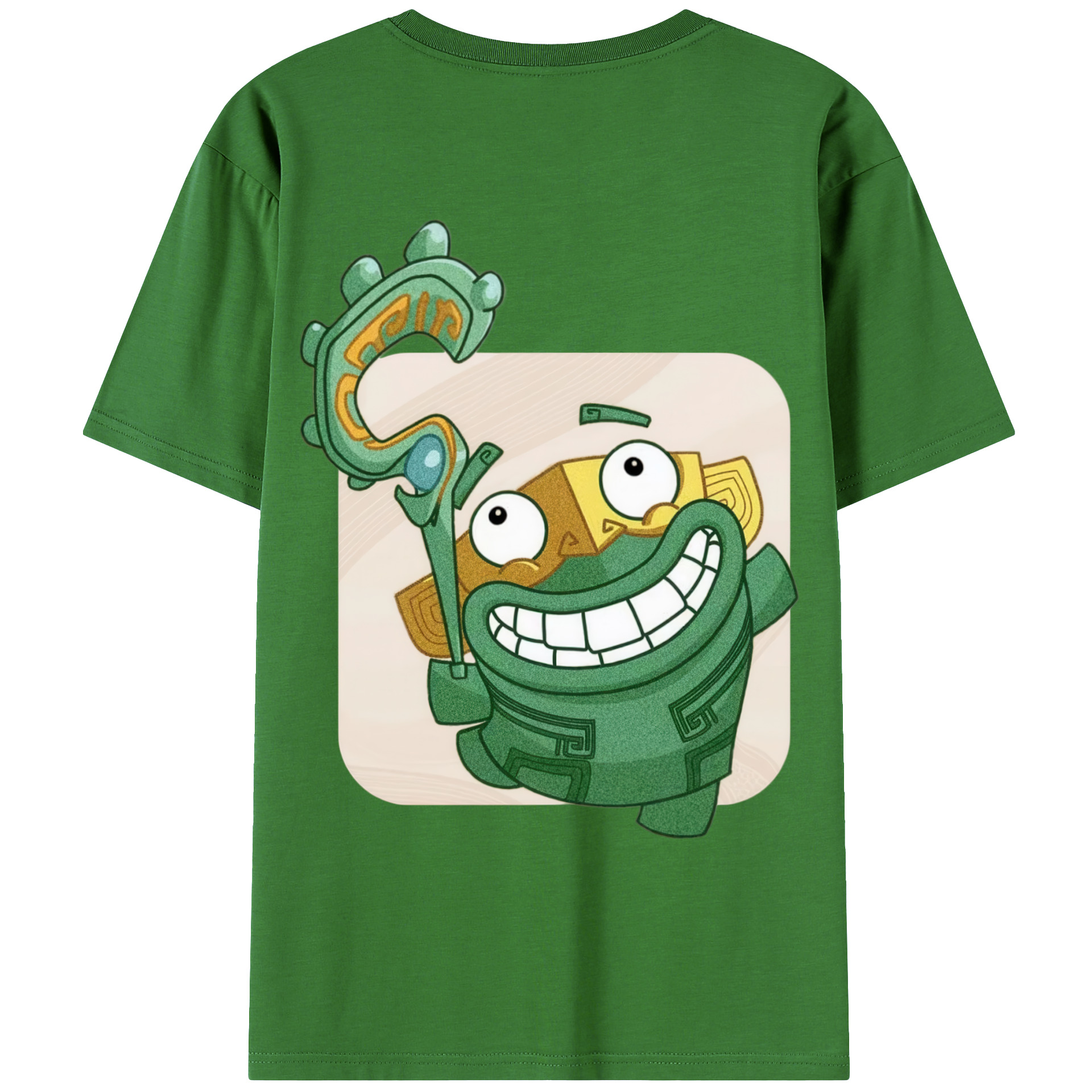 （画像用） Ne Zha 2 ナタ 魔童の大暴れ レディース半袖Tシャツ(バックプリント)